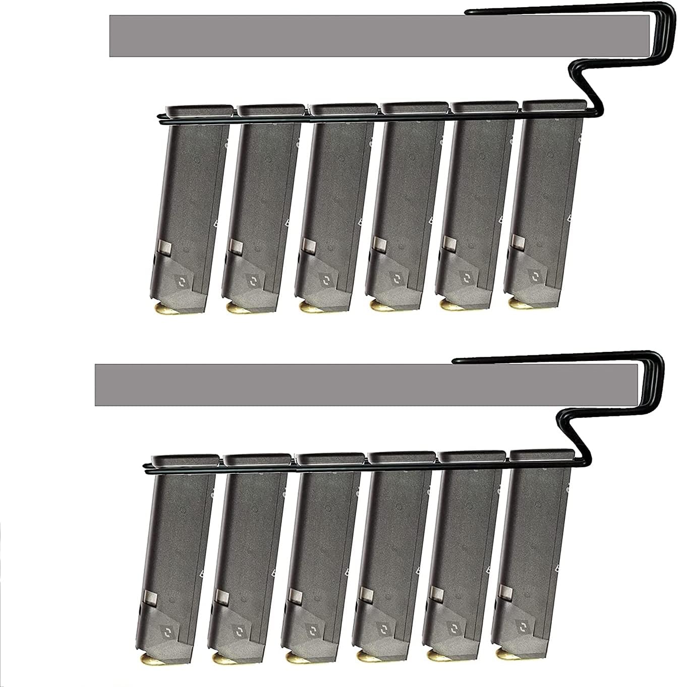 e-onsale Universal Handgun Pistol Magazine Hanger Holder (Pack of 2)
