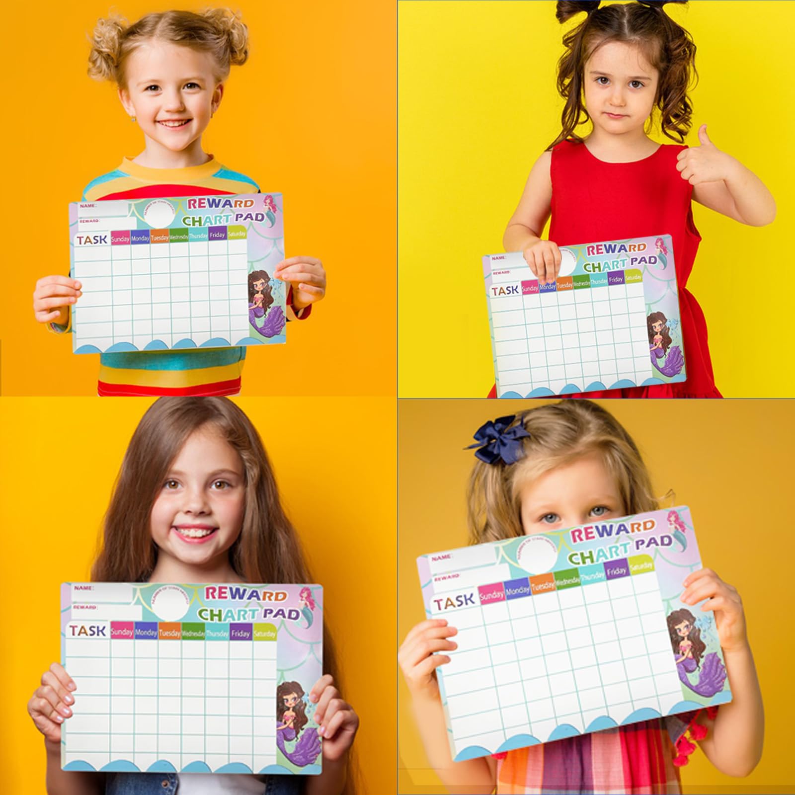 Magnetische Belohnungstafel Für Kinder – Aufgabenplaner Mit Stiften Für Familie & Verstärkung