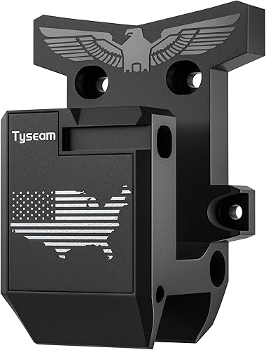 Tyseam AR Soporte de Pared para Rifle 2235.56 + Cargador, Soporte de Montaje Runner para Rifle AR15 en Pared, Accesorios AR con Material PA Fuerte y