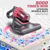 Mite Removal Mattress Vacuum Cleaner with UV Light for Bed Bugs, 10KPa Suction, LED Screen, HEPA Filter, Bed Mattress Cleaning Machine Vacuum Dust Mites Cleaner Handheld Cordless Vacuum for Bed, Sofa
