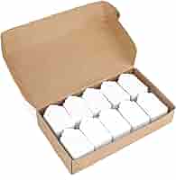 1000 Etichette Prezzo In Cartone Kraft - 3.5x5 Cm, Vuote, Perforate, Per Gioielli E Abbigliamento