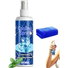 Cooling Spray, 100ml Instant Cooling Mist Spray For Hot Weather, Heat Prevention Cool Down Sprays, Coolings Face Mist, Heat Relief Freezing Sprays, For Car Inside, Picnic, Camping, Outdoor Sports