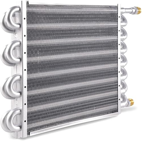 Vista 15 de BARTOO Kit universal de enfriador de aceite de transmisión de 5/16 pulgadas, kit de enfriador de aceite de aleta y tubo de 6 pasos de aleación