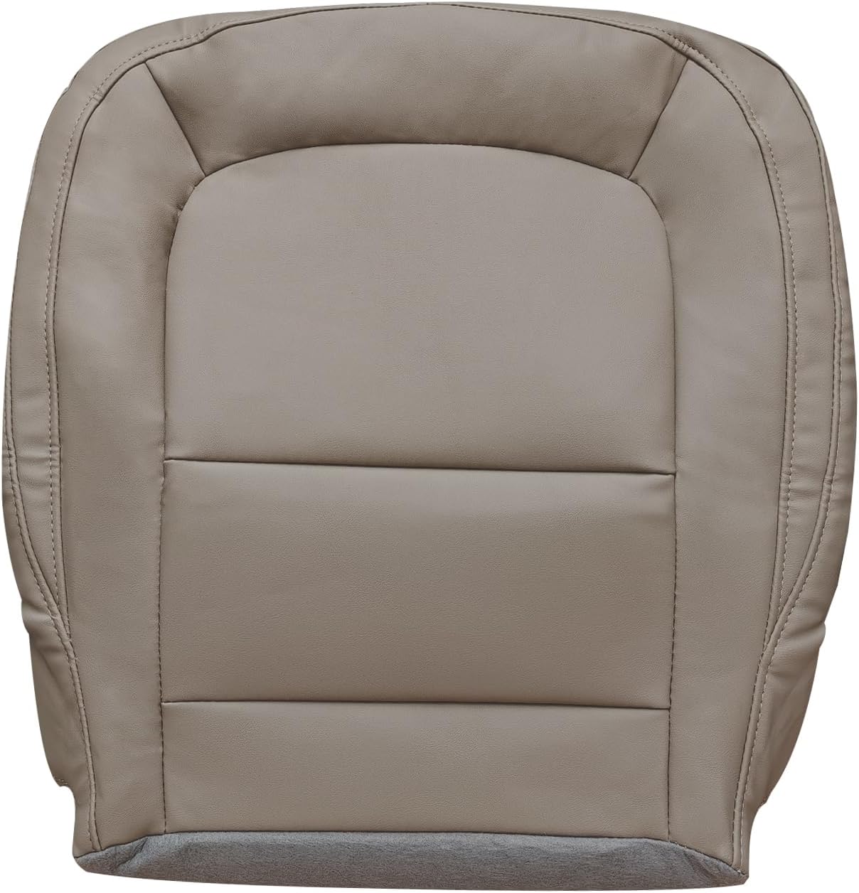 Driver Side Bottom Seat Cover Replacement Fits for Chevy Colorado LT GMC Canyon SLT 2015-2022 Dune Tan (Also for Passenger Side)