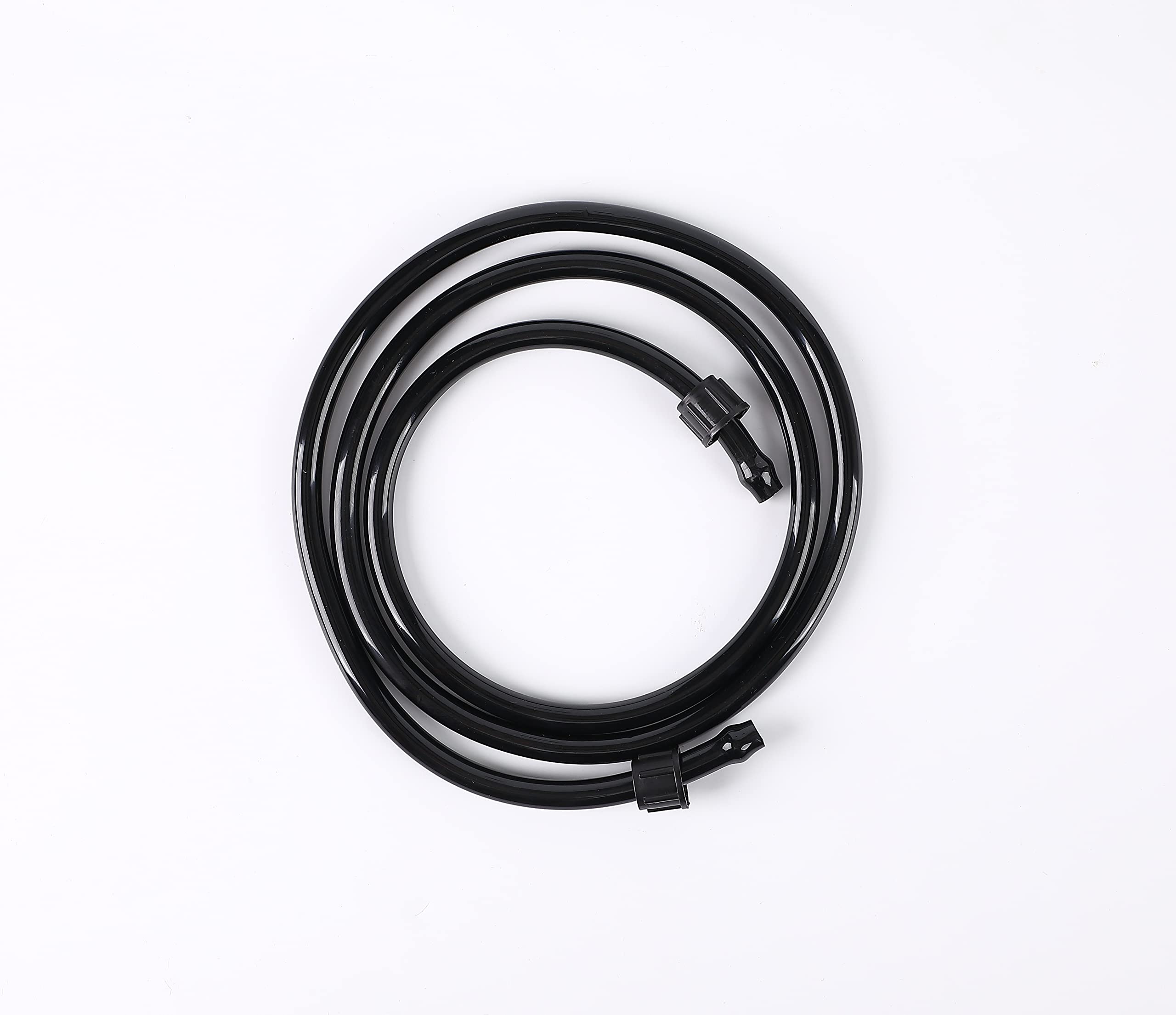 Aimela PVC Replacement Hose for Sprayers, Nylon Reinforced Replacement Hose with Fixing Nut for Garden Water Pump Outlet, Replacement Accessories for Garden Backpack Sprayers