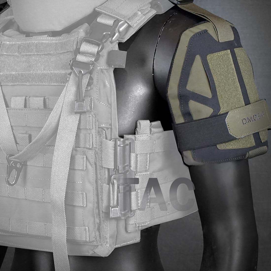 Novaray Taktische AusrüStung, DMgear Universal-Schulterpolster Taktisch Protektor Kompatibel mit taktischer Weste