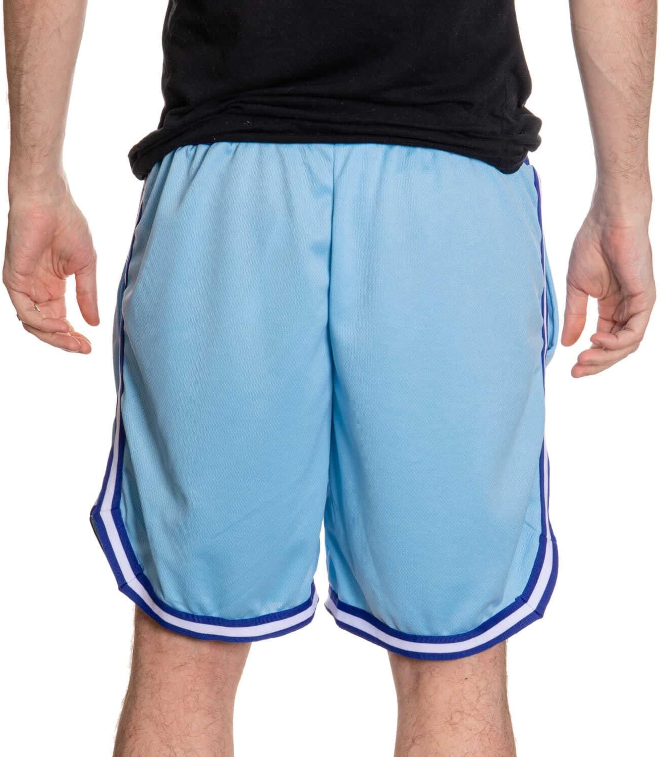 Officially Licensed NHL Men's 2 Tone Air Mesh Shorts Lined with Pockets