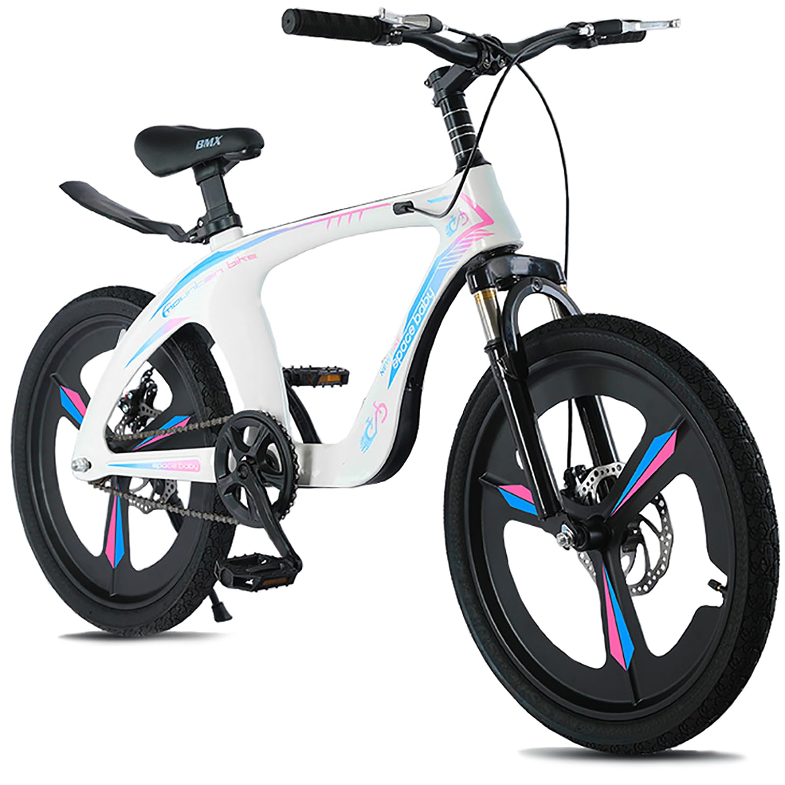 Amazon | マグネシウム合金自転車、マウンテンバイク、18インチ/20