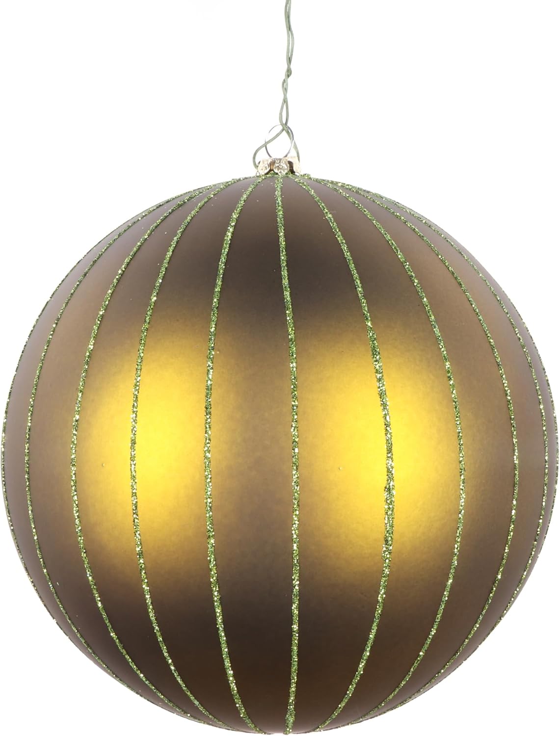 Vickerman 5" Red Matte Glitter Ball Christmas Ornament. Includes 4 Pieces per Bag.