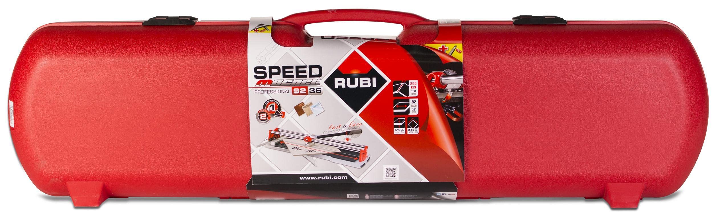 Rubi Speed Magnet Mallette Longueur de coupe 92 cm