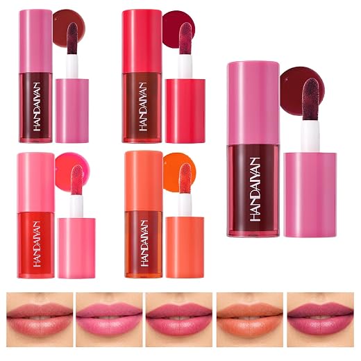 Lápiz labial hidratante para manchas de labios, textura mate, labios, mejillas y ojos, brillo labial de triple uso, impermeable, resistente al sudor, lápiz labial de color rico (C)