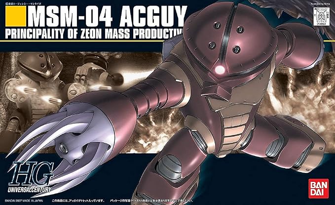 Bandai Hobby - Gundam #78 MSN-04 Acguy HGUC 1/144 Kit de Modelo miniatura 4