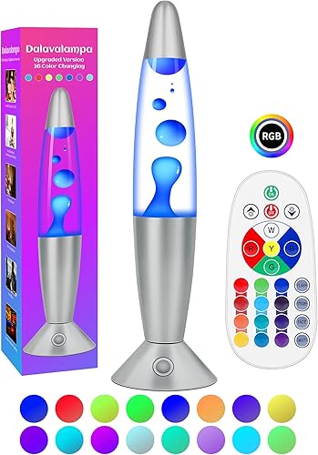Miniatura 9 de Lámpara líquida LED de 16 colores con control remoto, lámpara de mesa inteligente RGB de 13 pulgadas, lámpara que cambia de color para sala de