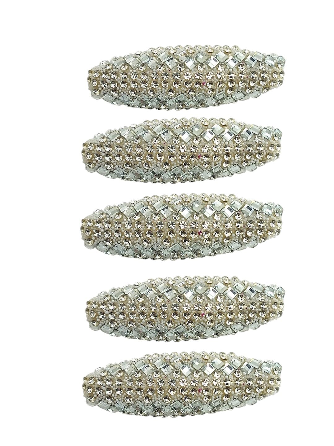 Set Of 6 Multicolor Embellished Safety Saree Pin For Women and Girls-image-15