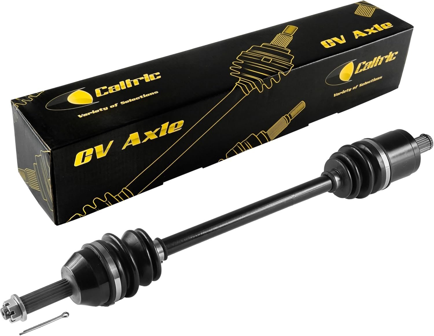 Caltric Front Left Complete Cv Joint Axle Compatible with Polaris Ranger Xp 700 4X4 Efi 2008