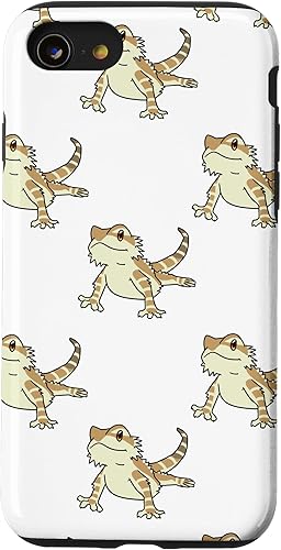 Funda para iPhone SE (2020) 7 8 con diseño de dragón barbudo