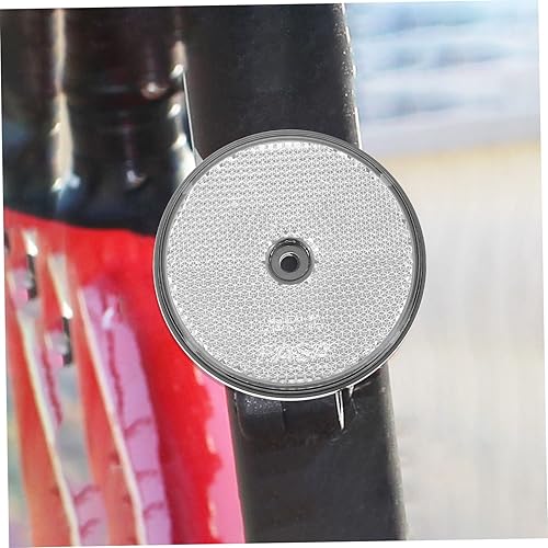 Miniatura 2 de Reflector redondo para entrada de vehículos, reflectores de automóvil, reflectores, reflectores de tornillo en reflector, reflector trasero,