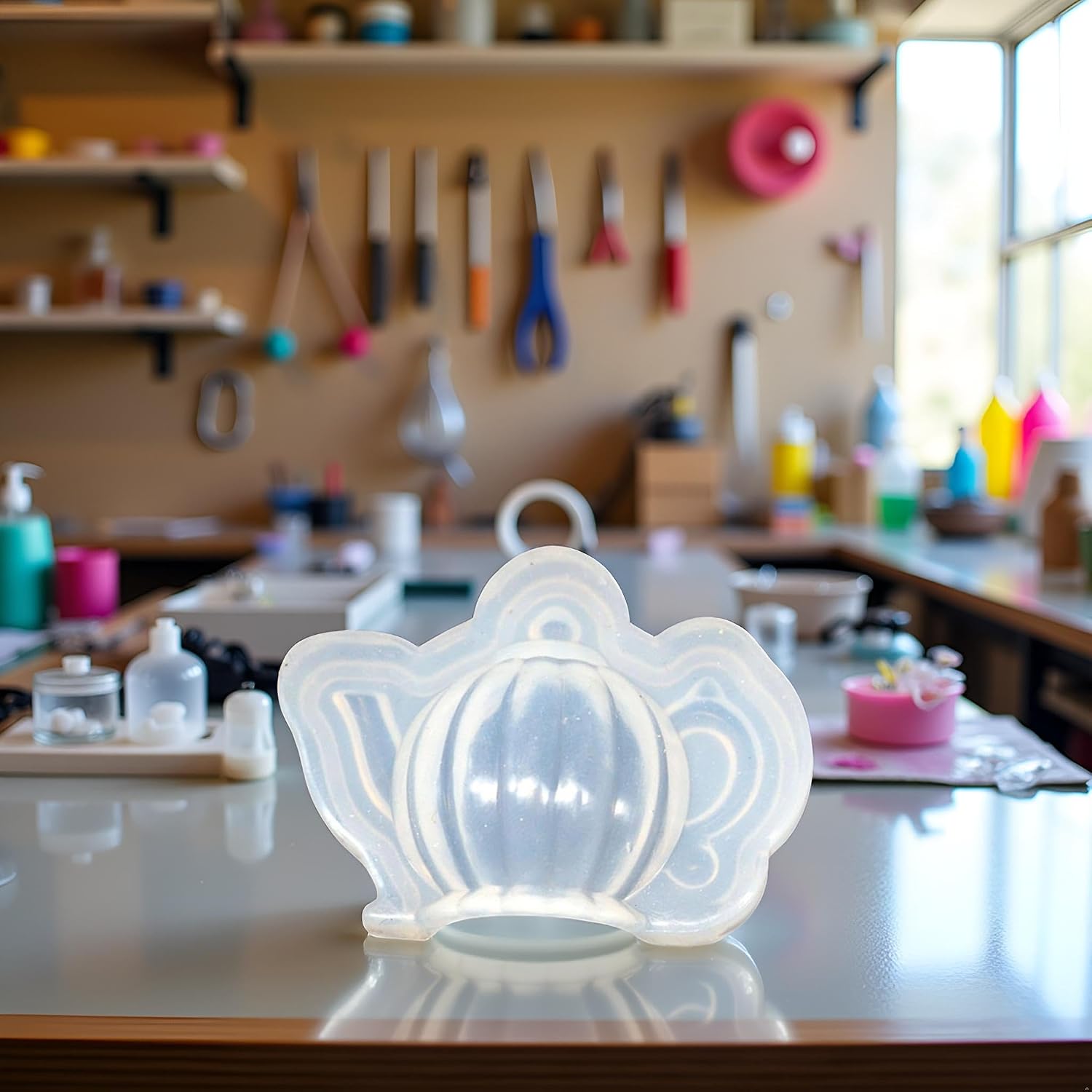 Transparent Teapot Mold Three-Dimensional Assorted Teapot Mould UV Resin Epoxy Silicone Molds DIY Tool, Sculpture Molding and Casting Products, Craft Supplies, Molding and Casting, Sculpture Supplies