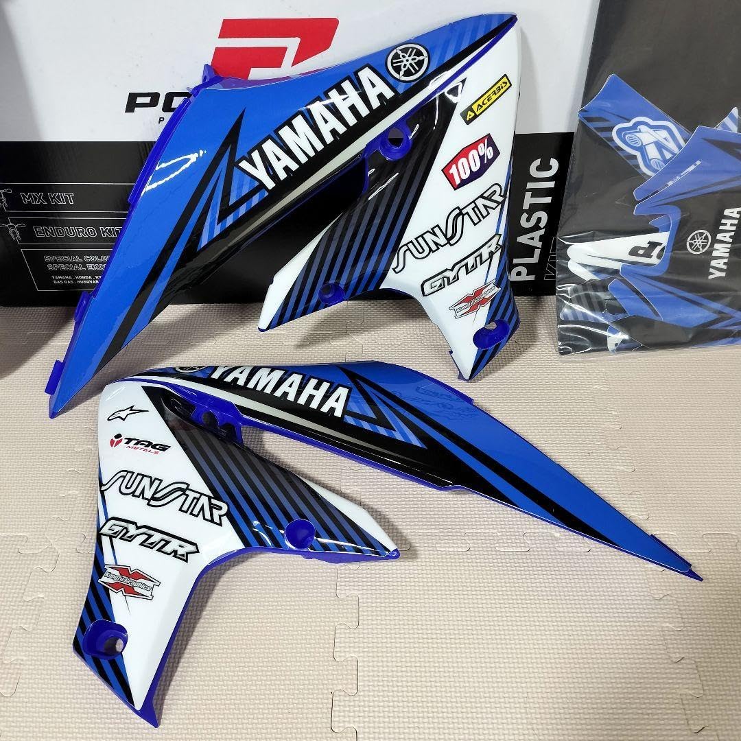YZ450F YZ250F ポリスポーツ外装セット デカール付き 未使用外装一式