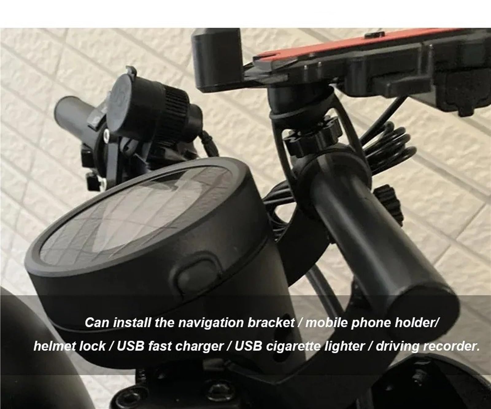 Soporte para Teléfono Móvil con Navegación para Motocicleta, Soporte para GPS, para CMX300, CMX500 2017, 2018, 2019, 2020, 2021, 2022, 2023 Motocicleta Parabrisas GPS Soporte Barra