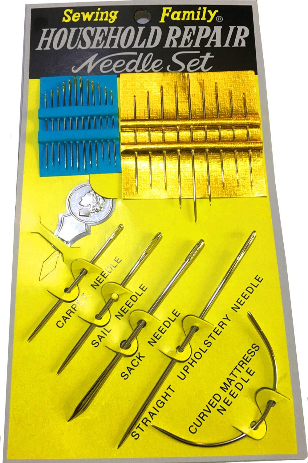 Olgamo 27 Piece Hand Sewing Needle Sleeve