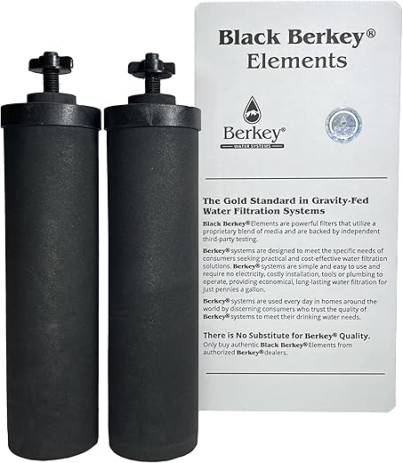 Black Berkey BB9-2 Filter Set