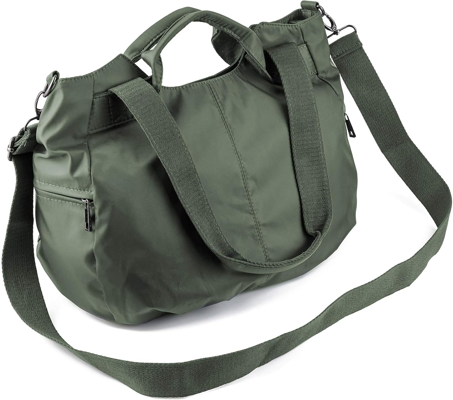 ZOOEASS Women Fashion Large Tote Shoulder Handbag Waterproof Multi-function Nylon Travel Crossbody Bags