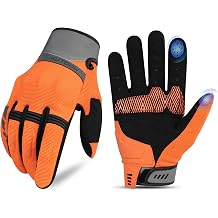 KUTOOK Motorcycle Gloves for Men/Women Breathable Slip Resistant Cycling Hiking Camping Climbing Glove with Touchscreen Fingers