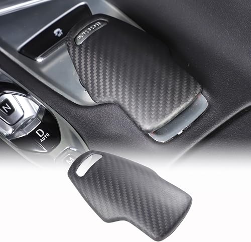Vista 15 de Cubierta de la perilla de la palanca de cambios compatible con Corvette C8 Z06 Z51 2020 2021 2022 2023, cubierta de perilla de selector de modo