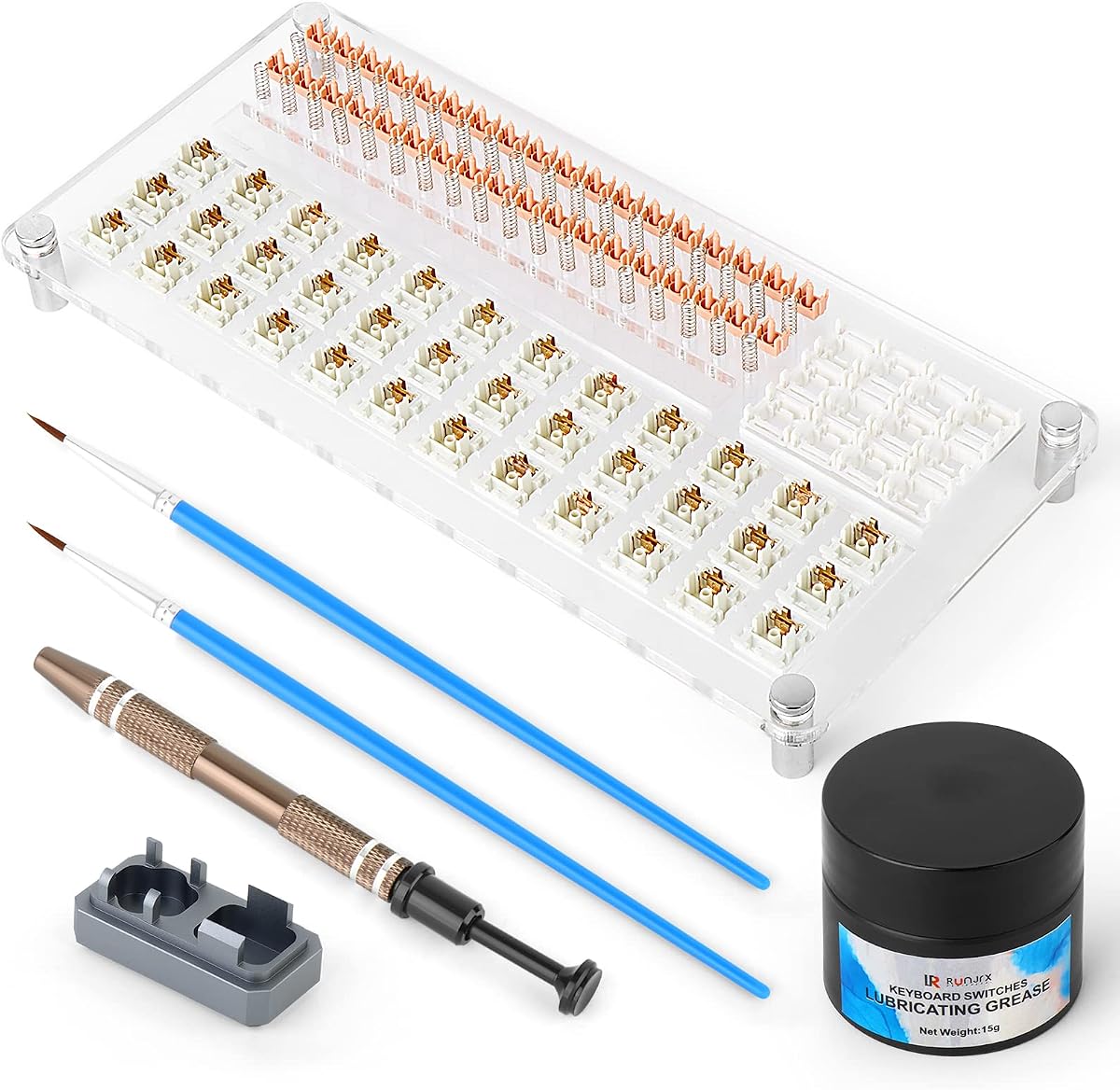 RUNJRX 36 Switches Acrylic Lube