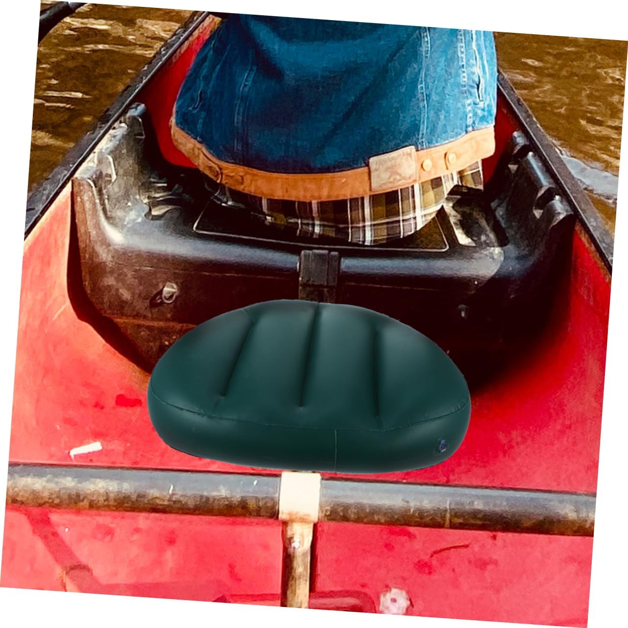 Milisten 12pcs Inflatable Kayak Seat Pad Gel Boating Cushion for Portable Accessory Comfortable PVC
