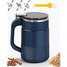 Electric Grain Mill Grinder 500G, 304 Stainless Steel Flour Mill Grinder for Home Use for Dry Grains Spices Coffee Corn Pepper, Ultrafine Grain Household Flour Mill, Kitchen