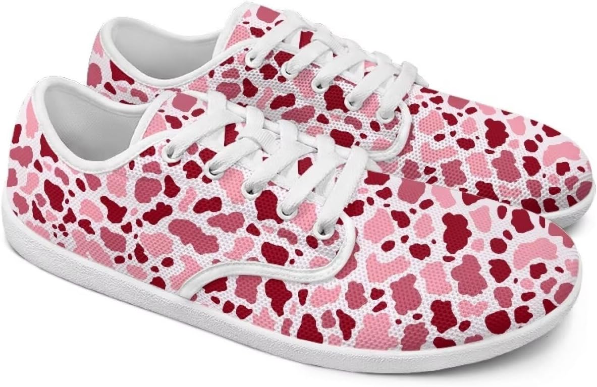 Women's Wide Toe Box Barefoot Shoes Comfort Lightweight Walking Hiking Shoes Non Slip Zero Drop Sole Sneakers Size 6-12.5