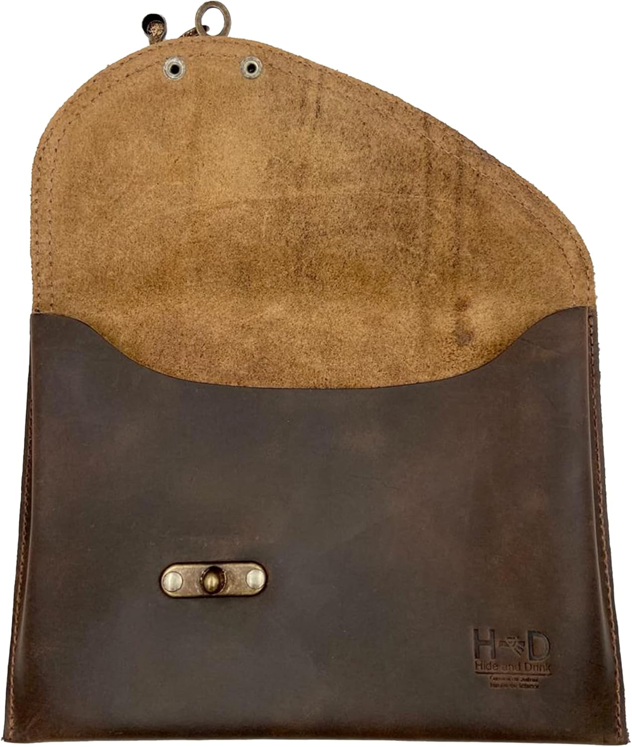 Hide & Drink, Petit Clutch Bag, Vintage Handbag, Evening Bag, Travel Accessory, Full Grain Leather, Handmade