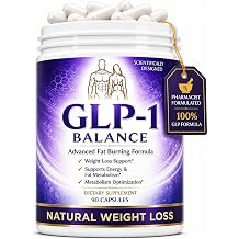 GLP-1 Weight Loss Supplement &amp; Gut Health - Appetite Control 90 Veg Caps | GLP-1 Activator Pharmacist Formulated for Women and Men, Lab Tested Formula