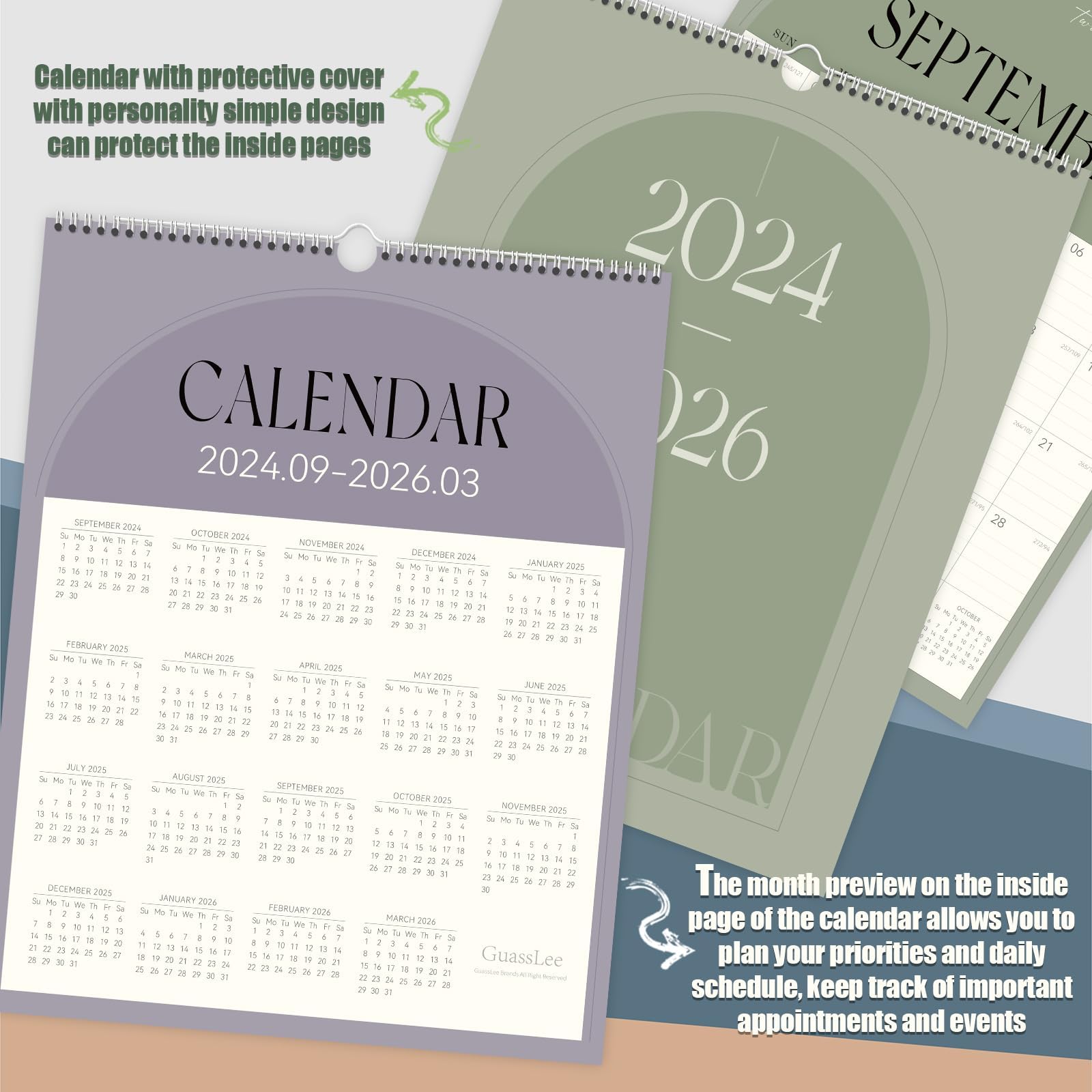 amazon-com-guasslee-wall-calendar-2025-vertical-wall-calendar-2024-2025-from-sept-2024-mar-2026-19-month-paper-hanging-calendar-monthly-planner-with-julian-dates-for-office-school-home-planning-14-x-11-office-products