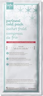 Medline Perineal OB Pad Cold Pack, Premium, 6.75" x 14.25" (Pack of 24)