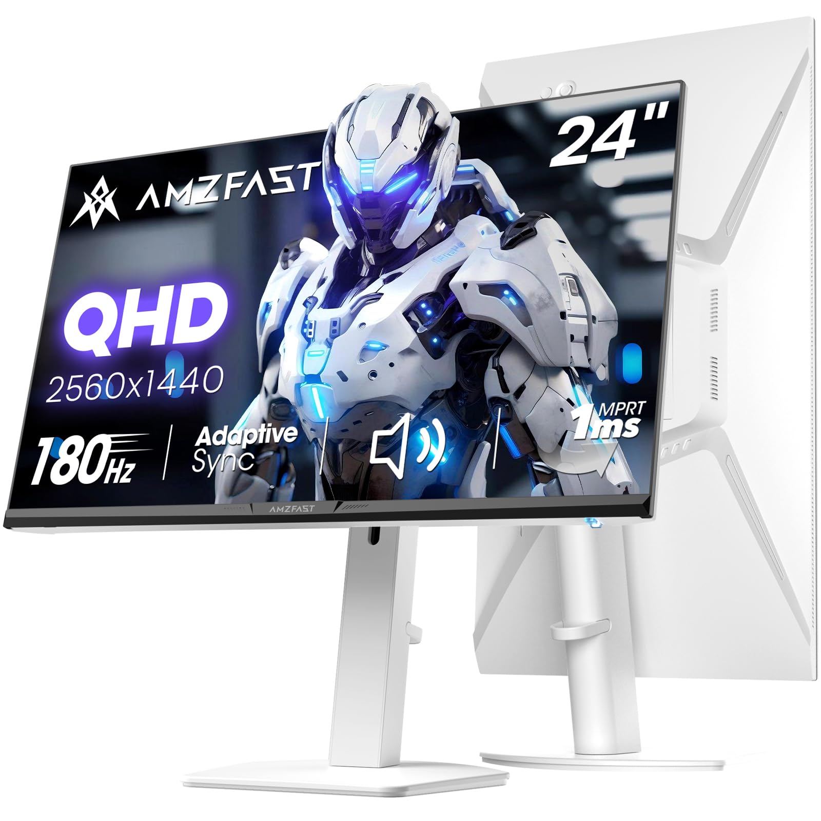 Amazon.com: Amzfast 24 Inch Gaming Monitor 180Hz QHD 2k 2560