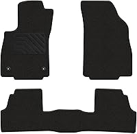 IKABEVEM Carpet Floor Mats for Chevy Trax 2014-2023 - Custom Fit All-Weather Anti-Slip Waterproof Liners, 3pc Set