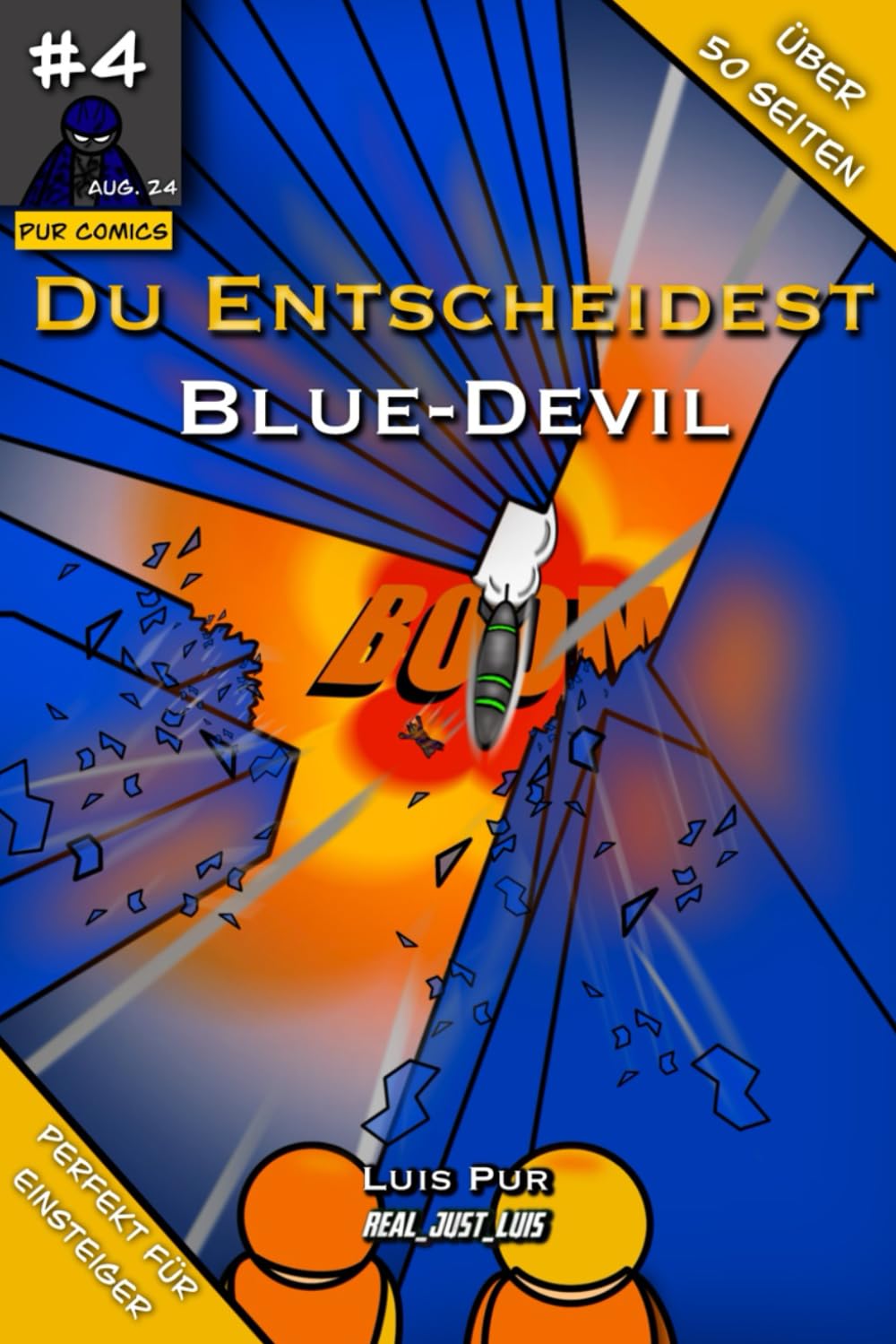 Du Entscheidest - Blue-Devil #4: 16 (Pur Comics)