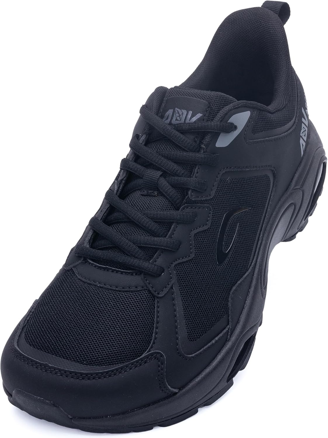 AOV Wide Toe Box Running Shoes for Men Arch Support Walking Sneakers Plantar Fasciitis Orthotic Tennis Slip On Shoes for Gym Workout Jogging