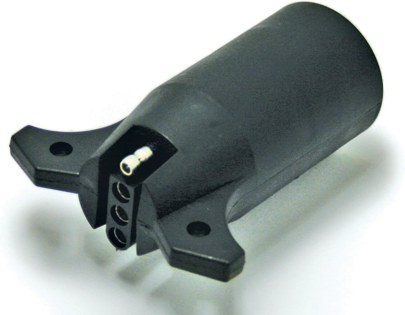 Reese Towpower 74607 7-Way to 4-Way Flat Blade Wiring Adapter - Black