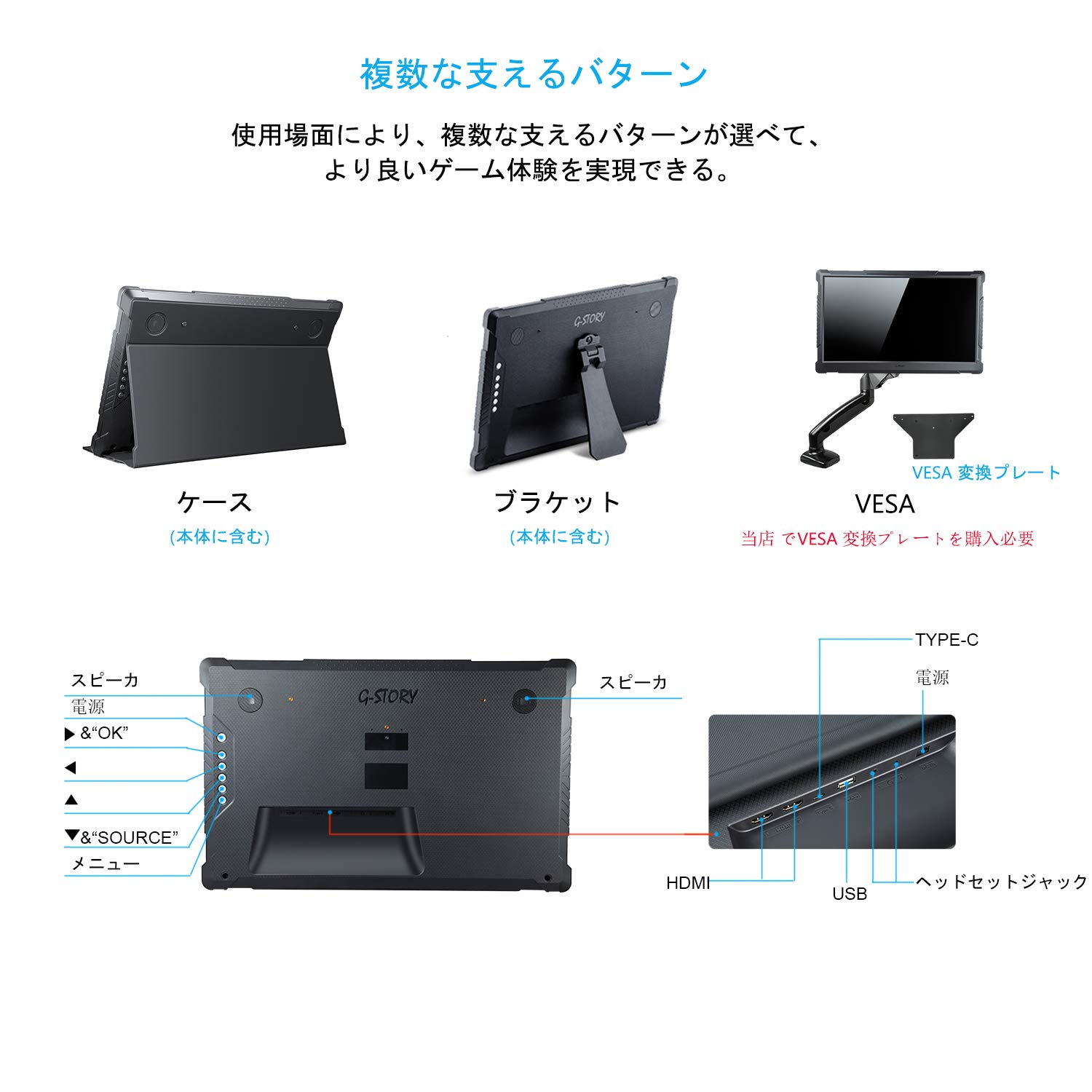 新品 モバイルモニター ディスプレイ 15.6インチ splay ケース Amazon.co.jp: 15.6インチ モバイルモニター Newsoul モバイル