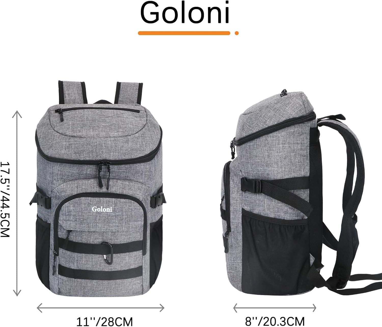 Cooler Backpack Insulated Leak Proof,Small Soft Coolers Bag for Men and Women Camping,Travel,Beach,Hiking,Picnic