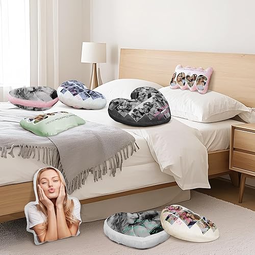 Miniatura 6 de Almohada personalizada para pareja en el día de San Valentín, regalos con fotos personalizadas para él, regalo personalizado para novio de novia,