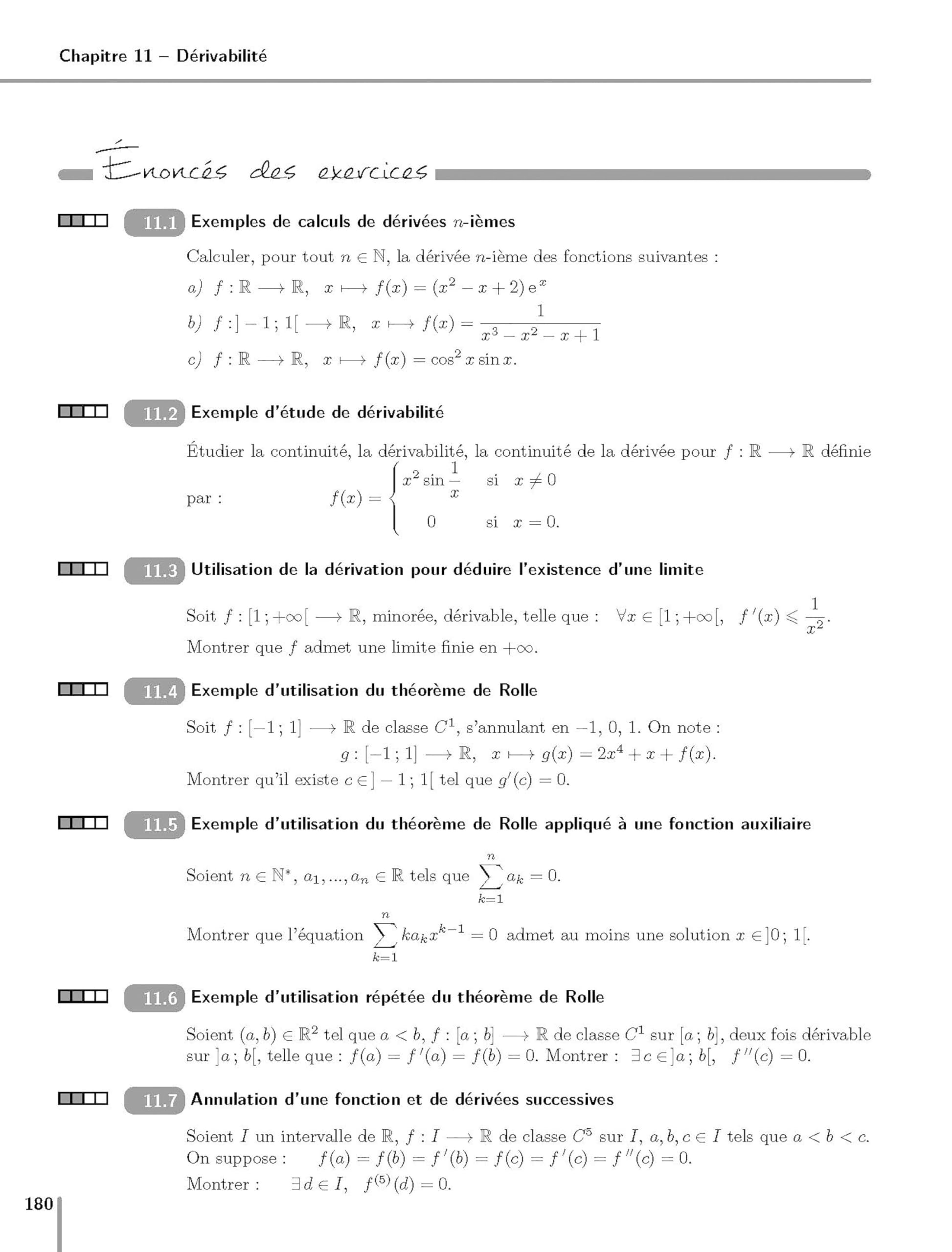 Maths PCSI-PTSI - Méthodes et exercices - 7e éd.