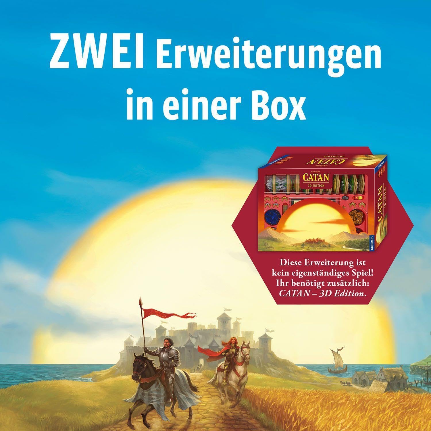 Catan 3D - Seefahrer + Städte & Ritter