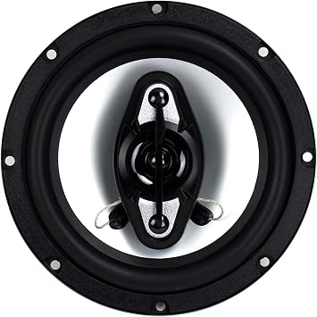 BOSS Audio Systems 6.5 Full Range Car Audio Coaxial Speaker, 2 Pairs | 400 Watt 4 Way 4 Ohm Car Stereo Audio Accessory Set with Mylar Dome Tweeters