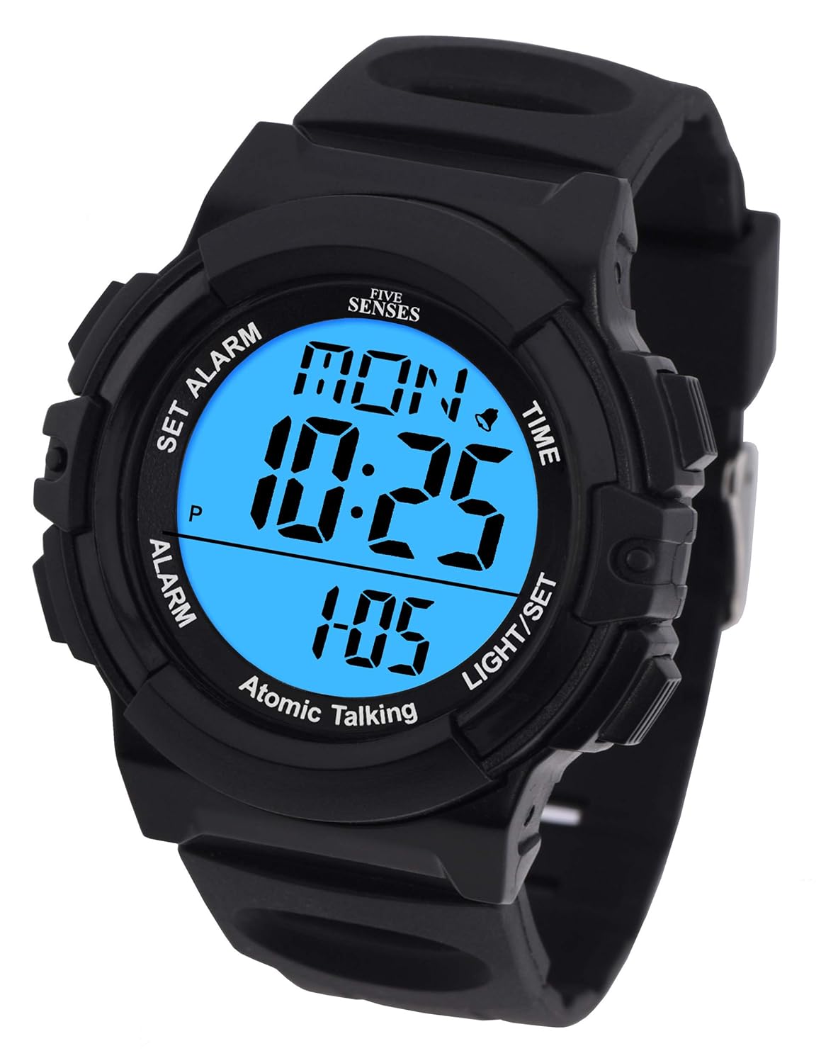 Buy Atomic English Talking Watch for Seniors Men and Women Talking with DayDate Loud Alarm