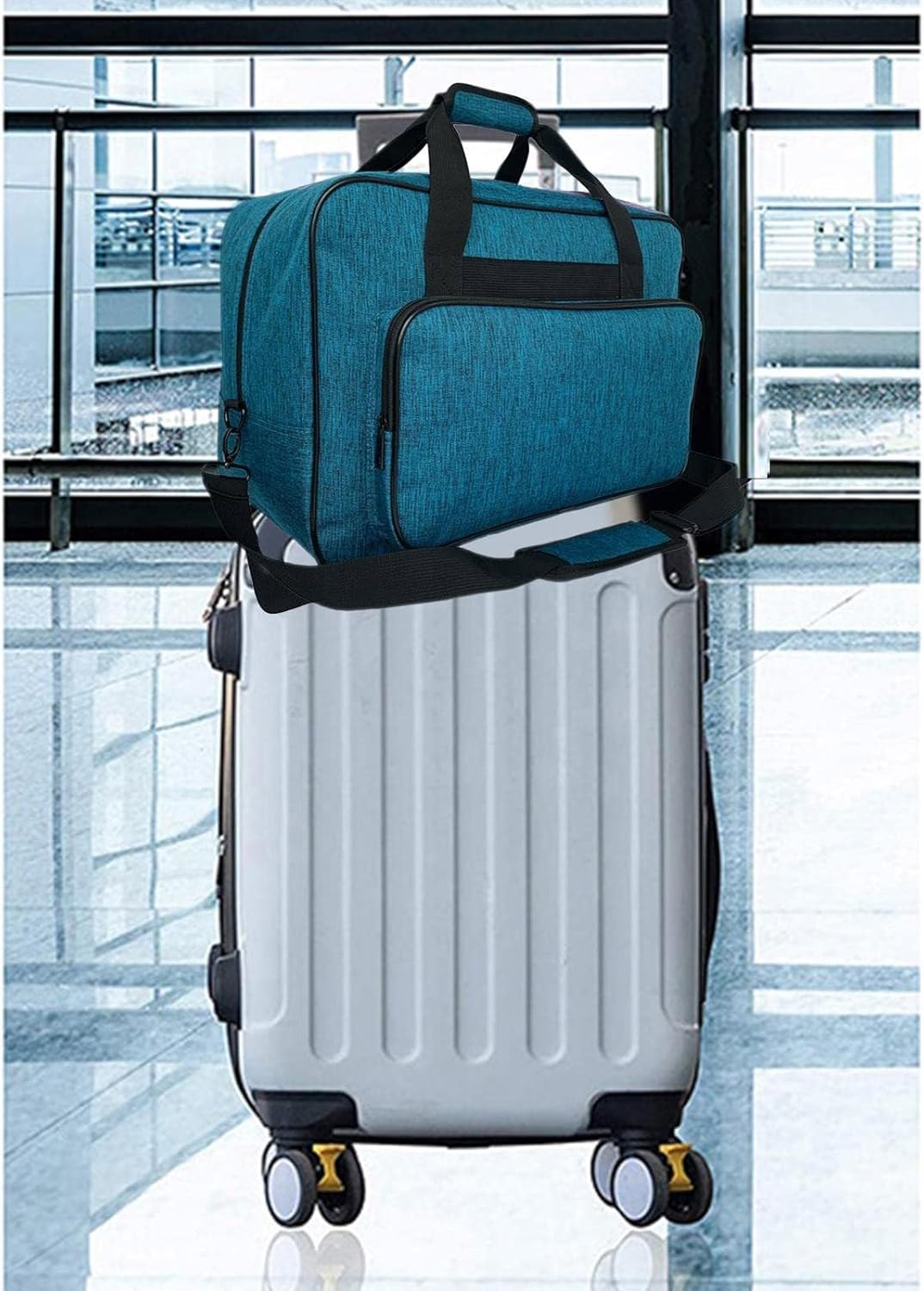 ミシンバッグミシンミシンストレージバッグキャリングバッグキャリングケースアクセサリー用のポケット付きケースケースキャリングハンドル